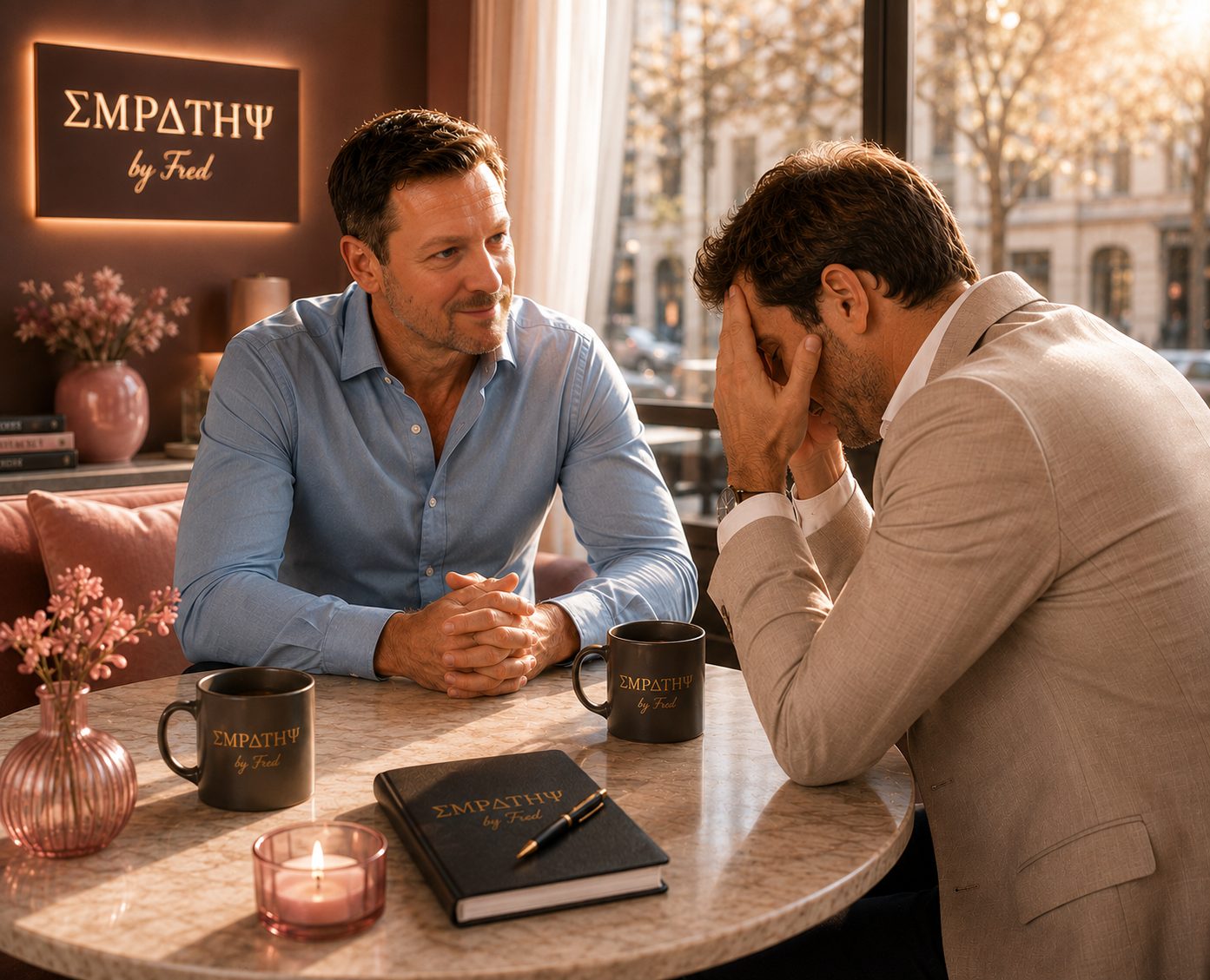 Chef d'entreprise sous pression — burn-out